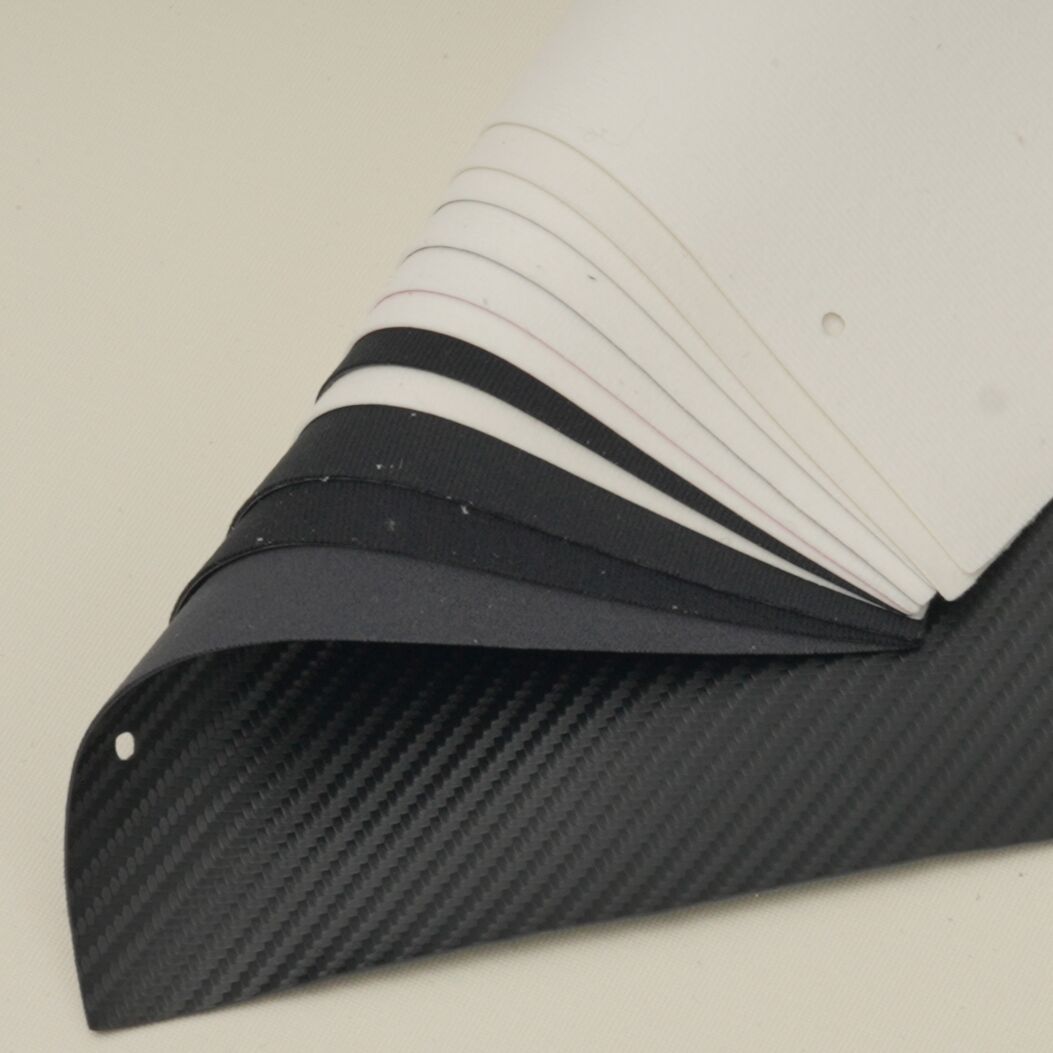 Stylish Carbon Fiber Grain PU Leather – Lightweight, Durable, and Breathable - Image 3